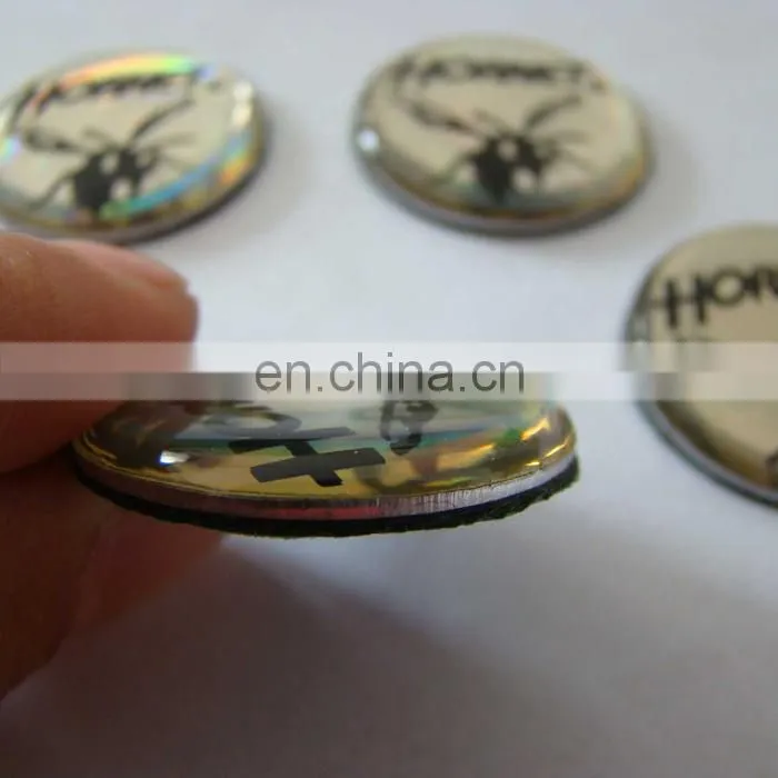 2017 new self adhesive 3d epoxy label