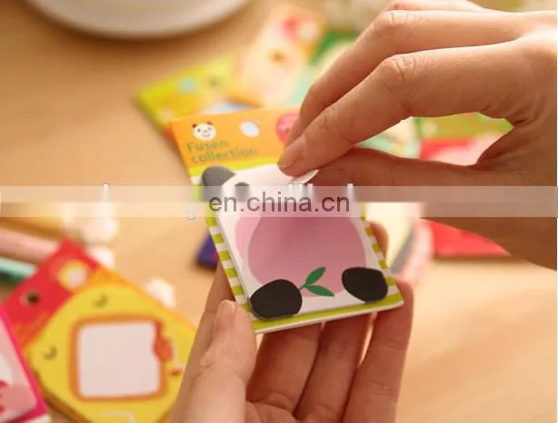 Animal Sticky Notes Self-stick Notes 8 Pad/Pack