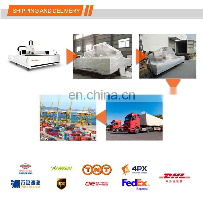 Latest Style 1000W Carbon Metal Stainless Steel Fiber Laser Cutting Machines