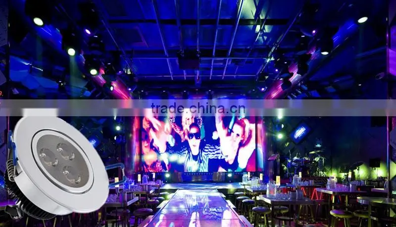 High quality ip44 3w led ceiling down light up and down light led recessed down light