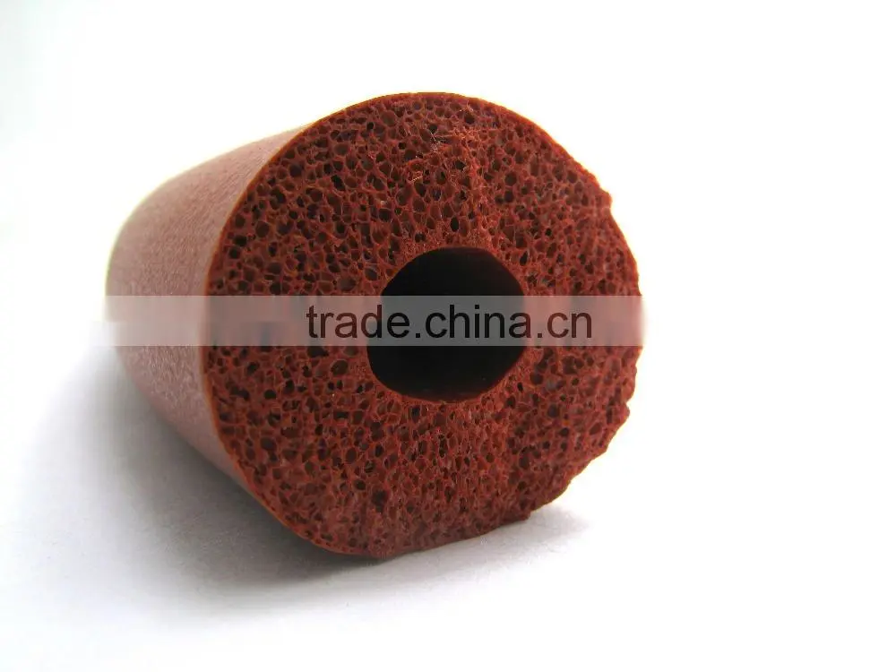 1'' soft silicone round rubber foam