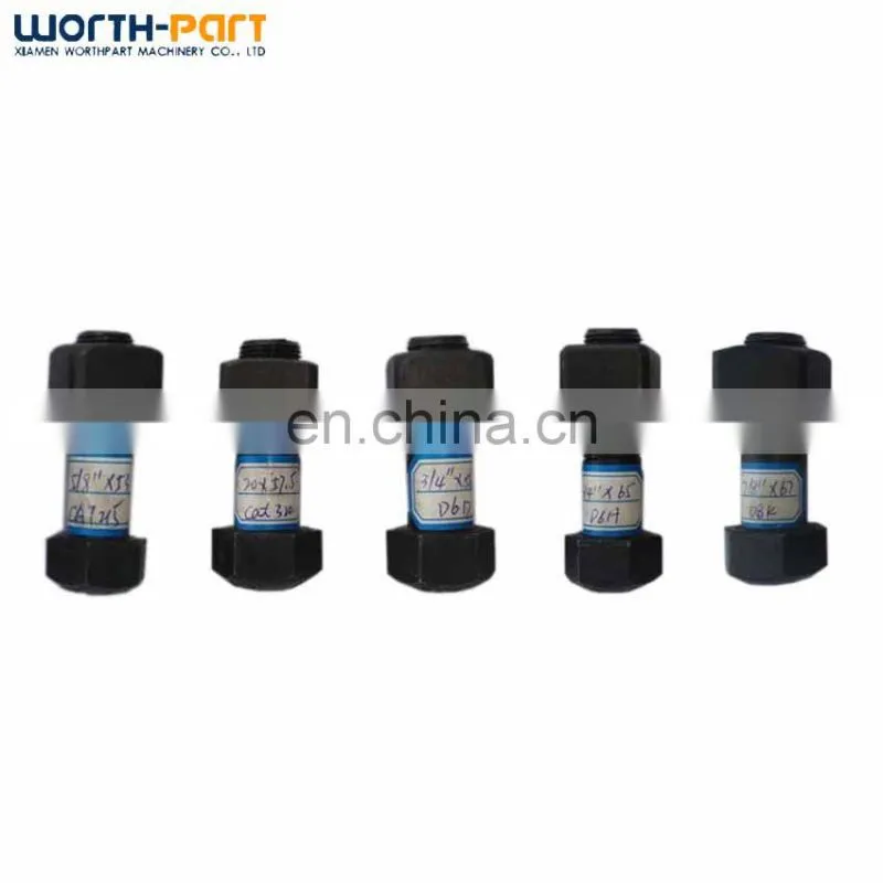 Price bolt and nut,nut bolt screw making machines,stainless steel nut and bolt for excavator bulldozer