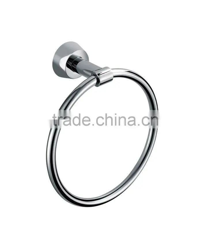 Unique Wall-mounted 304 Stainless Steel Hanging Round Towel Ring
