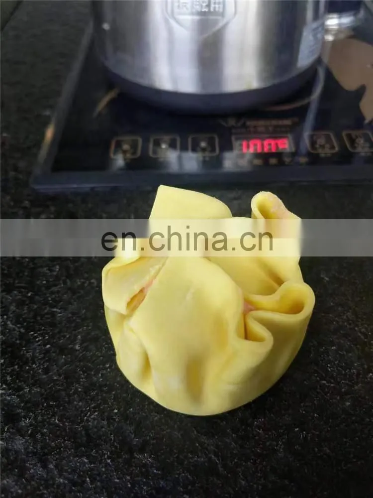 Factory provide automatic philippines siomai wrapper making machine for food maker