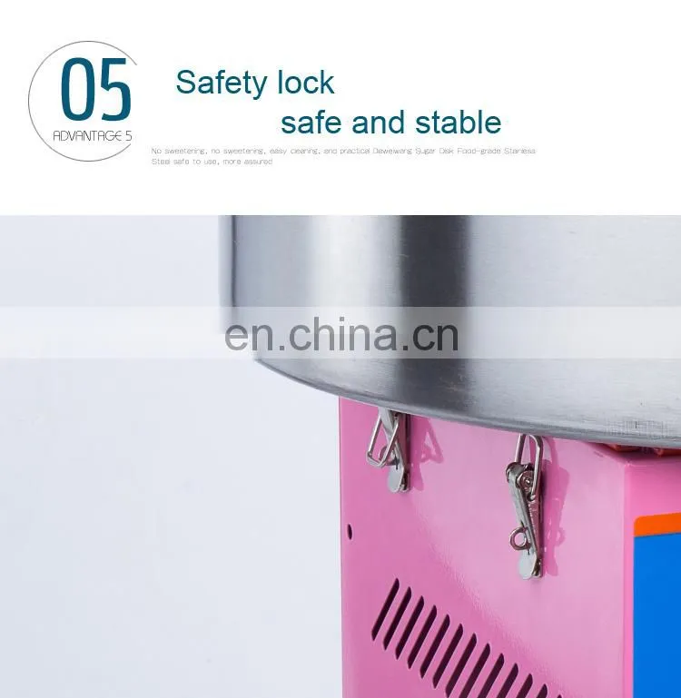 110V/220V Commercial Sweet Cotton Candy Maker Electric Automatic Marshmallow Flower Fancy Candyfloss Sugar Floss Machine US EU