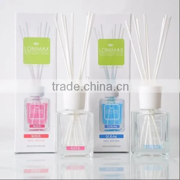 Home fragrance Aroma Diffuser with glass bottle and rattan stick SA-1933