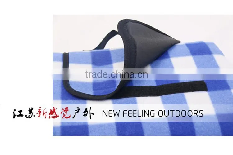 Foldable Polyester Fleece Picnic Rug,Waterproof Picnic Rug