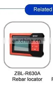 ZBL-R660 Scanner Covermeter Steel Reinforcement Detector Concrete Wall Scanner