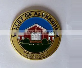 cheap challenge coins/masonic challenge coins/custom badges