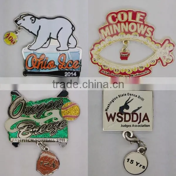 baseball lapel pins polar bear lapel pin custom lapel pins dangling lapel pin