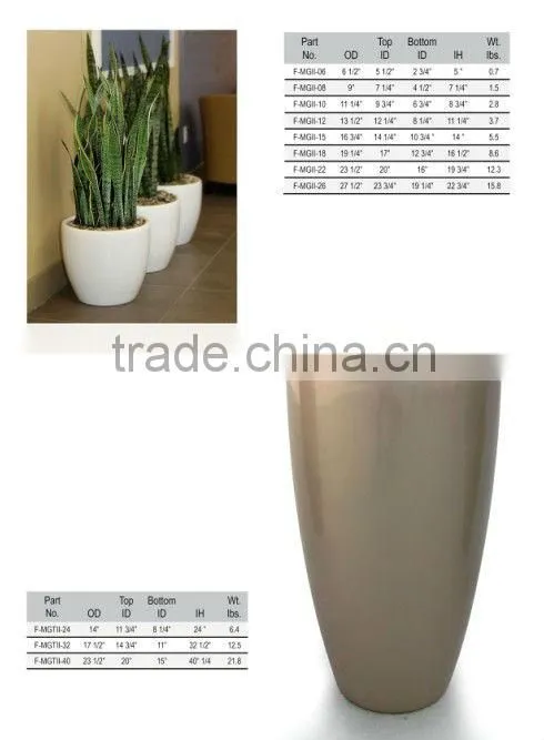 Fiberglass Flower Vase