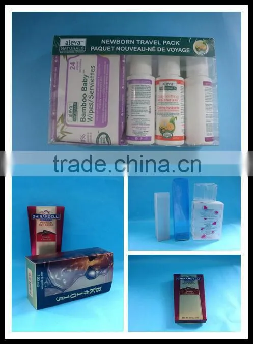 PP cosmetic label,plastic clear label for natural cosmetic