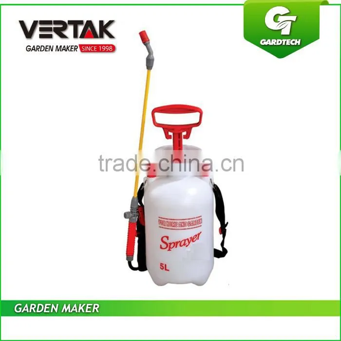 LOW MOQ with nozzle 5L garden knapsack shoulder pressure sprayer