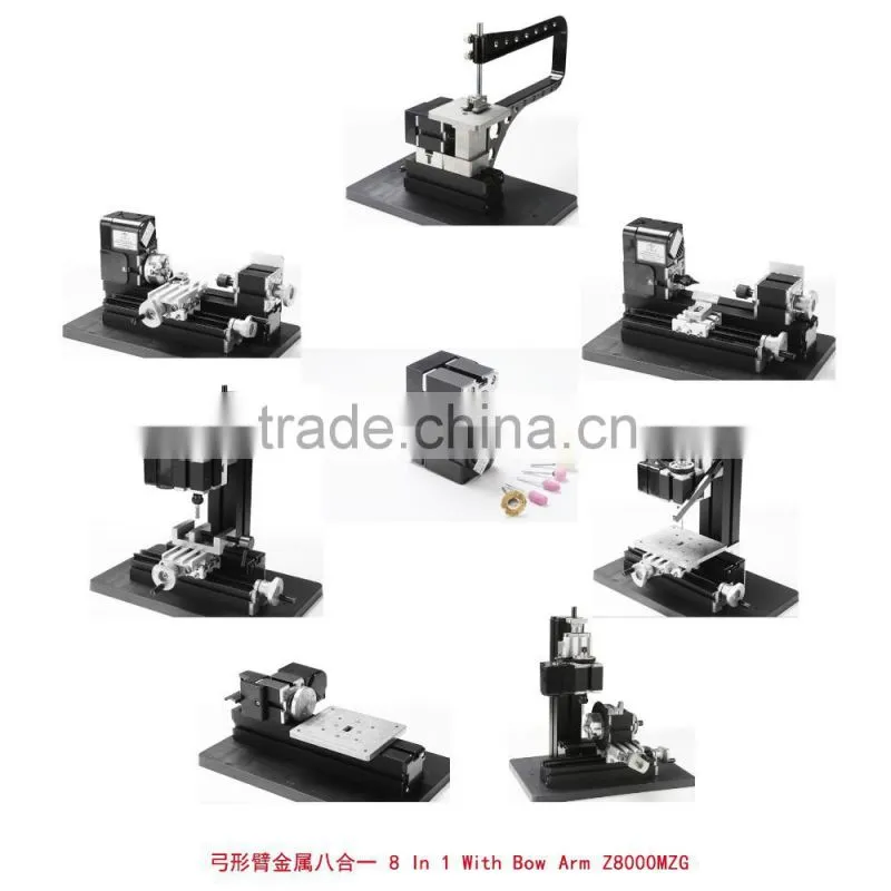 China supplier multi purpose 8 In 1 With Bow Arm for hobby amateur