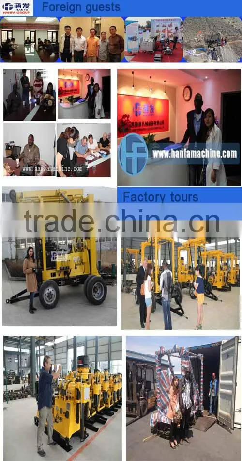HF-W11 wheel type rotary drilling rig