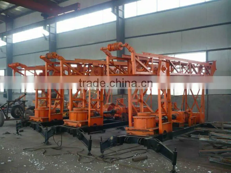 trailer type,high performance HF180 drill pipe handling equipment