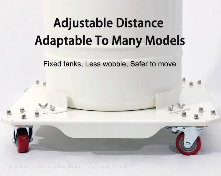 TcCryo Liquid Nitrogen Tank Trolley Accessories