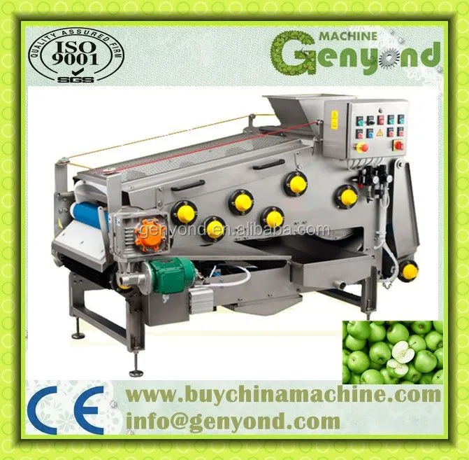 Small Capacity apple Belt Press for apple Juice