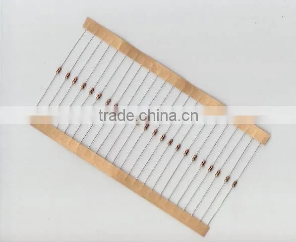 1/4W 1/2W 1W carbon film resistor