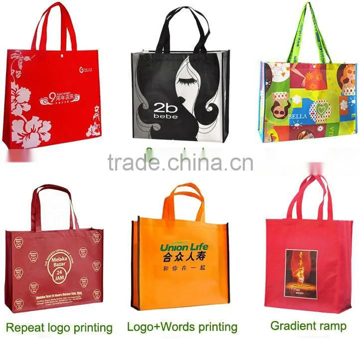 Promotional Non woven tote shopper bag ,Drawstring Lantern Gift Bags China Supplier