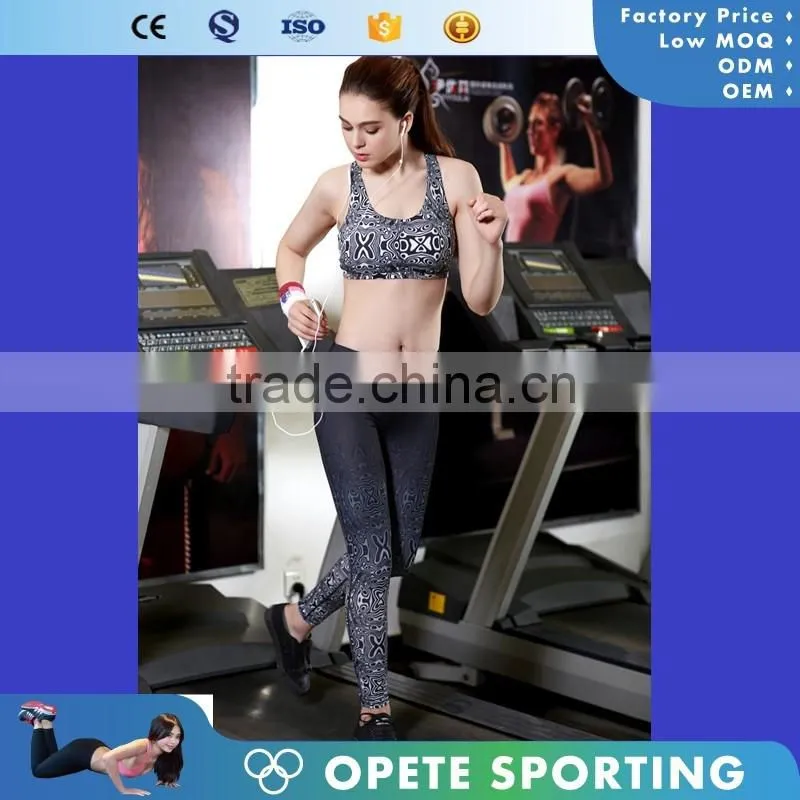(OEM/ODM Factory/Trade Assurance) Wholesale Custom women Yoga Fitness Wear Custom Leggings