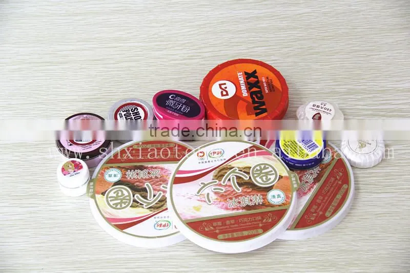 automatic adhesive labeling machine for cans