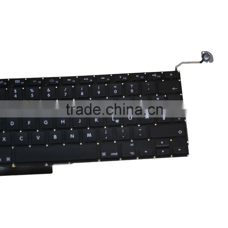 German Laptop keyboard Replacement For Macbook Pro 15" A1286 2008-2012