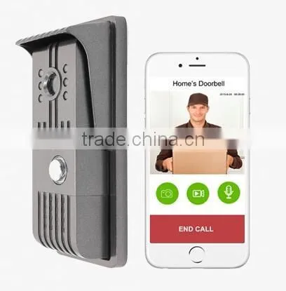2016 newest metal home security wifi p2p door phone