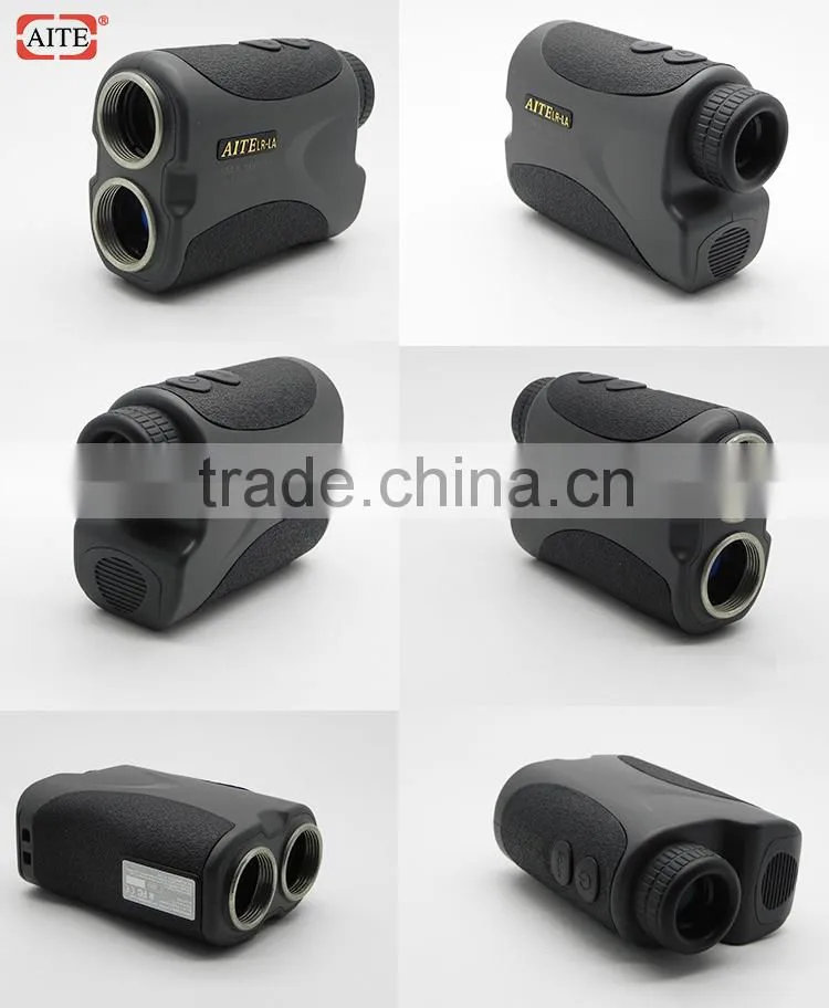 6*24 400m multi-function golf alser range finder with laser slope compensation