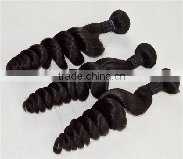 Peruvian hair Brazilian hair Indian hair Malaysian hair popular loose wave hair for spring