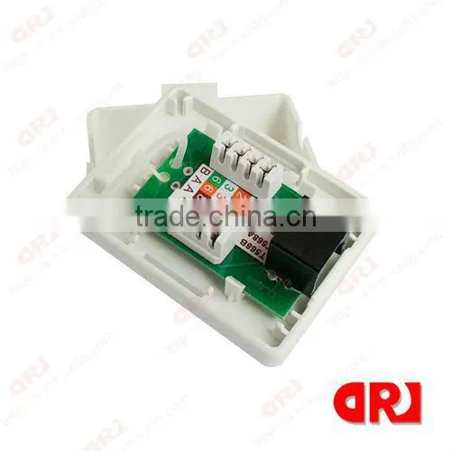 Network 1 PCB RJ45 86*120 Surface mount back box