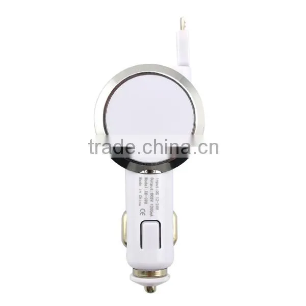 car charger with high end piano paint surface