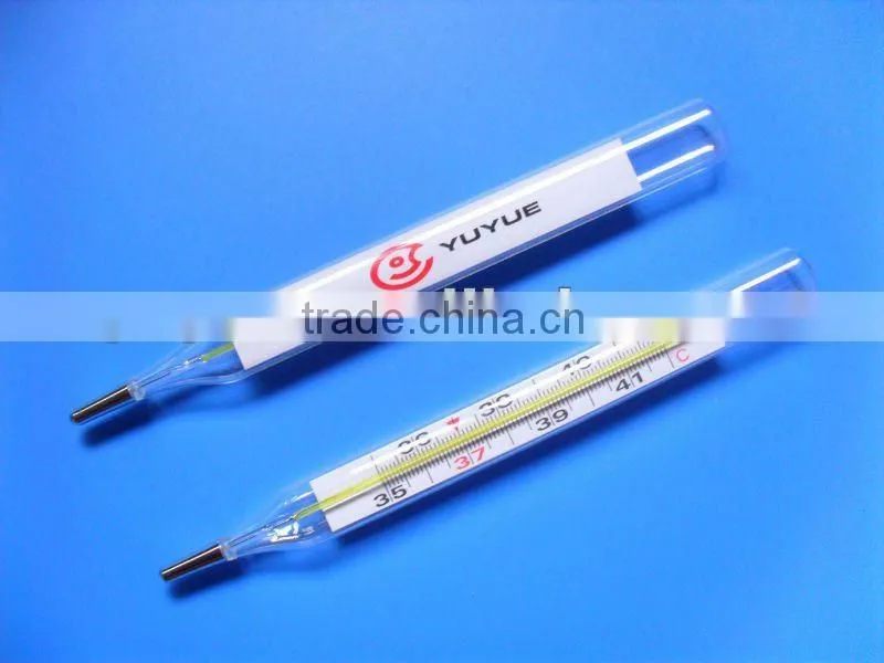 clnical enclosed-scale thermometer