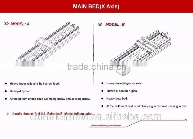 portable mini milling machine horizontal milling machine
