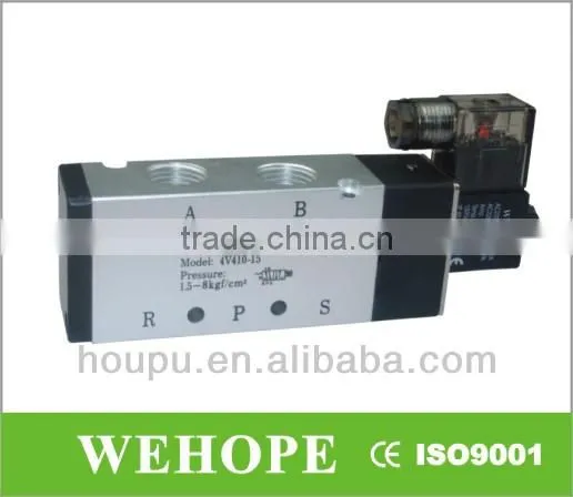 2014 Low price High quality air solenoid valves 4V410-15 4V400 series
