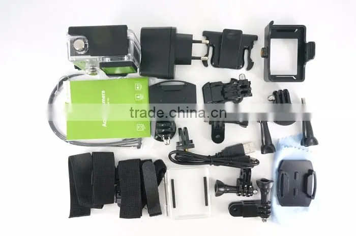 G2 2016 hot selling waterproof action cameras with wifi Professional Sports Camera
