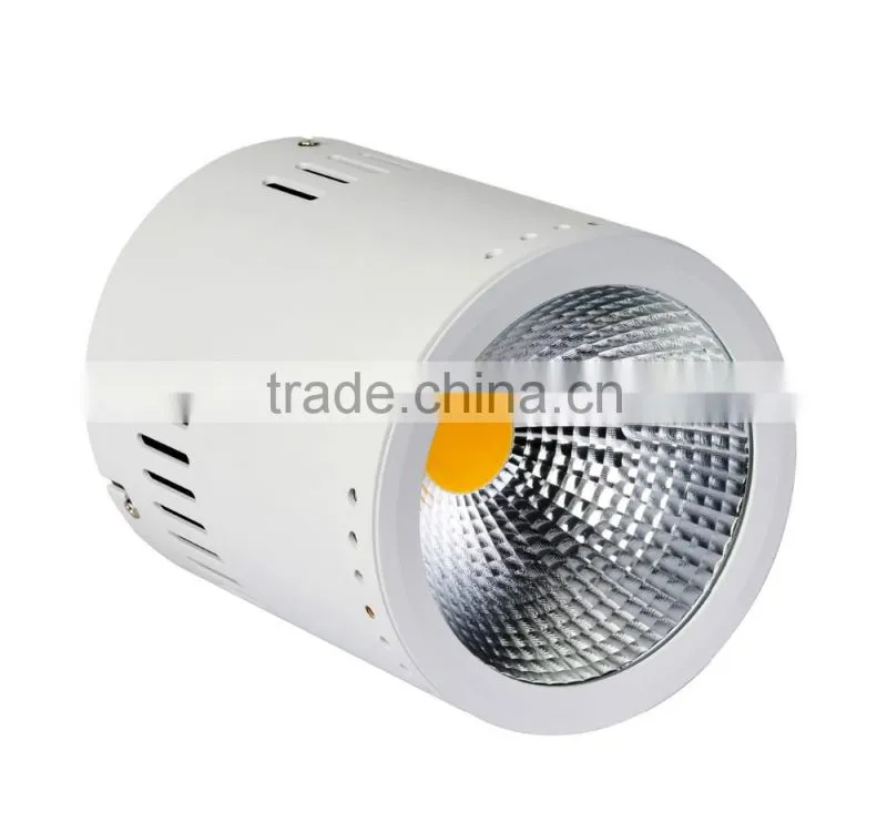 Adjustable 50 w Surface mounted LED cob downlight ra>80