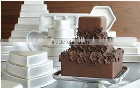 Aluminum heart pops cookie pan aluminum cake making bakeware