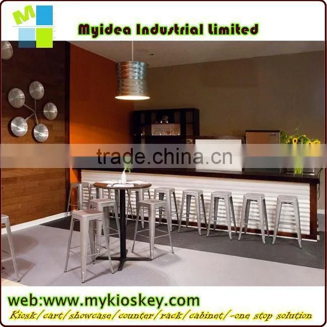 Cheap small nail salon reception desk counter, white curved reception desk for hotel,spa reception desk counter bar