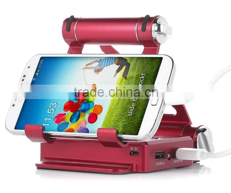 Wholesale Portable Power Bank with Flashlight Function 10400mAh