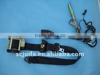 Pretension car safety belts