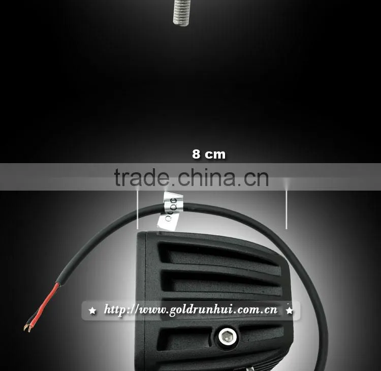 Goldrunhui RH-L0452 High Quality 10-30v 12w Waterproof Led Atvs Work Light