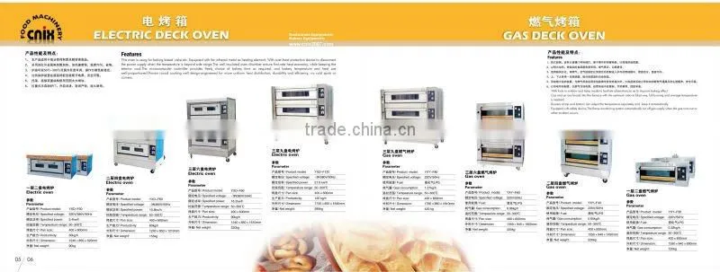 supply new gas oven, gas deck oven (CE&Manufacturer), supply bakery equipment, food machines, have CE and can export