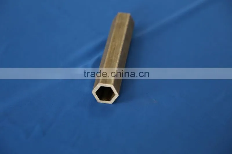 Hexagon Shape Sharp Corner Radius Seamless Steel Pipes & Tubes