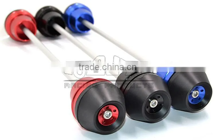 BJ-FS-YA004 For Yamaha Yzf-R3 2015 Aftermarket CNC Aluminum and 3D POM Rear Axle Slider Frame Sliders