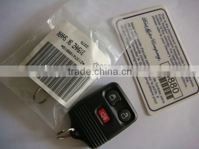 Tongda High quality Original 3 button remote control for F-ord