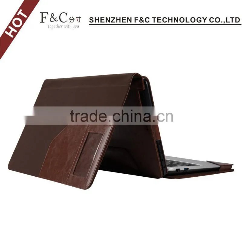 Factory price 11.6 inch removable leather tablet keyboard cover case for asus transformer book t200