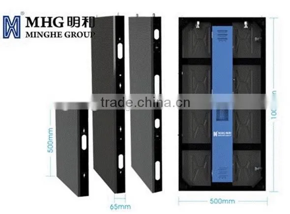 P5.95 Indoor Super slim Rental LED display screen for European Market