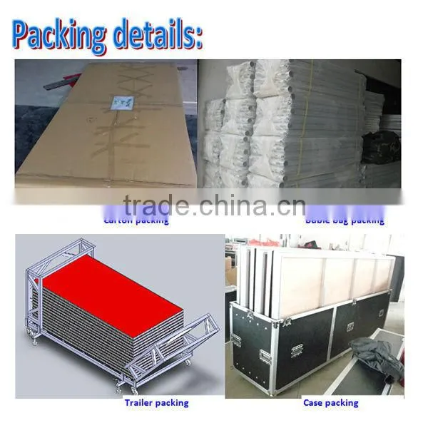 Hot selling adjustable aluminum stage leg