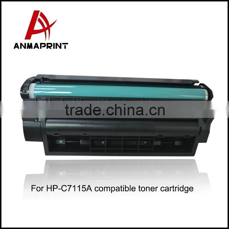 China supplier C7115A for HP Laserjet 1300/1300N/1300XI printer 15A compatible toner cartridge